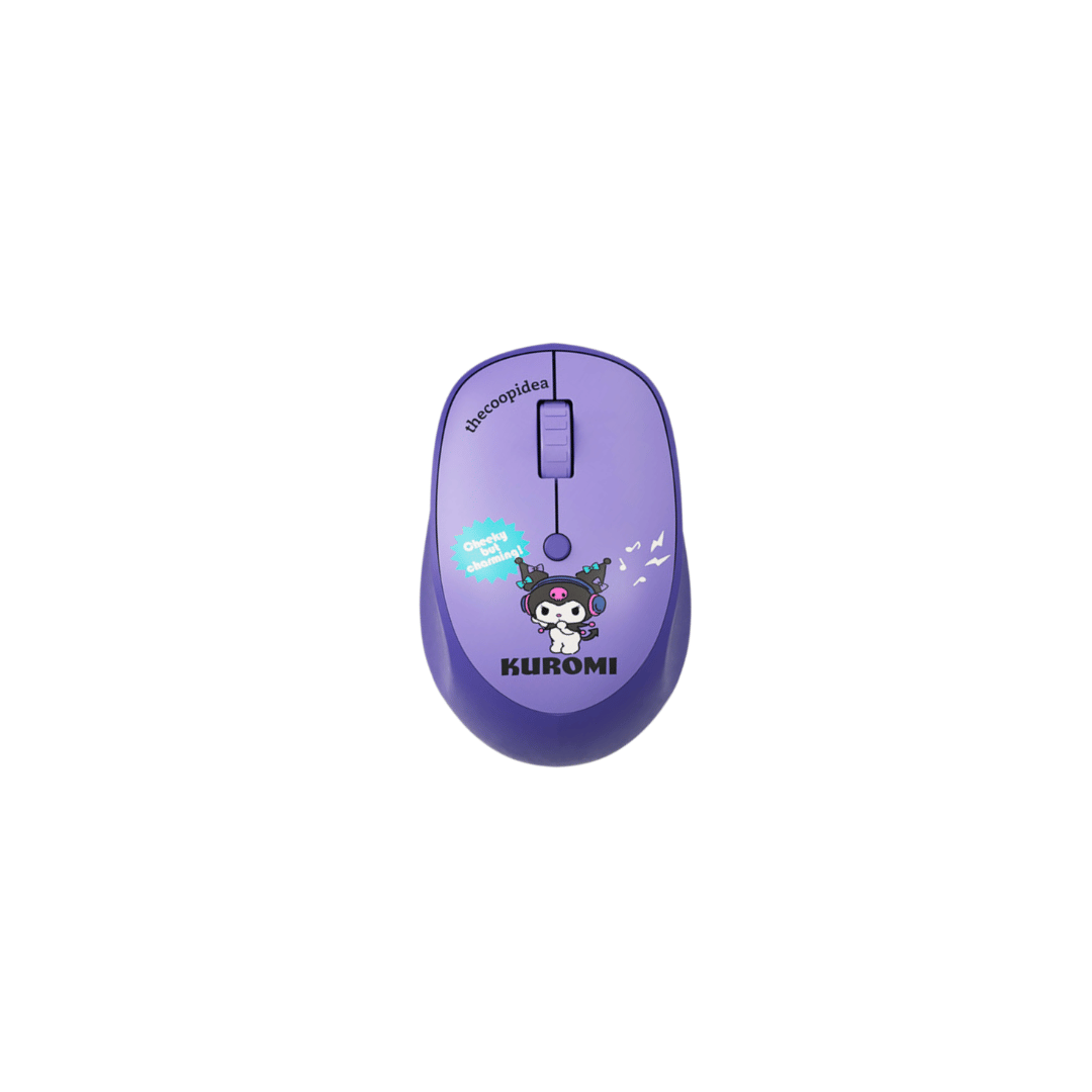Sanrio RETRO TAPPY Wireless Keyboard & Mouse Set - Kuromi
