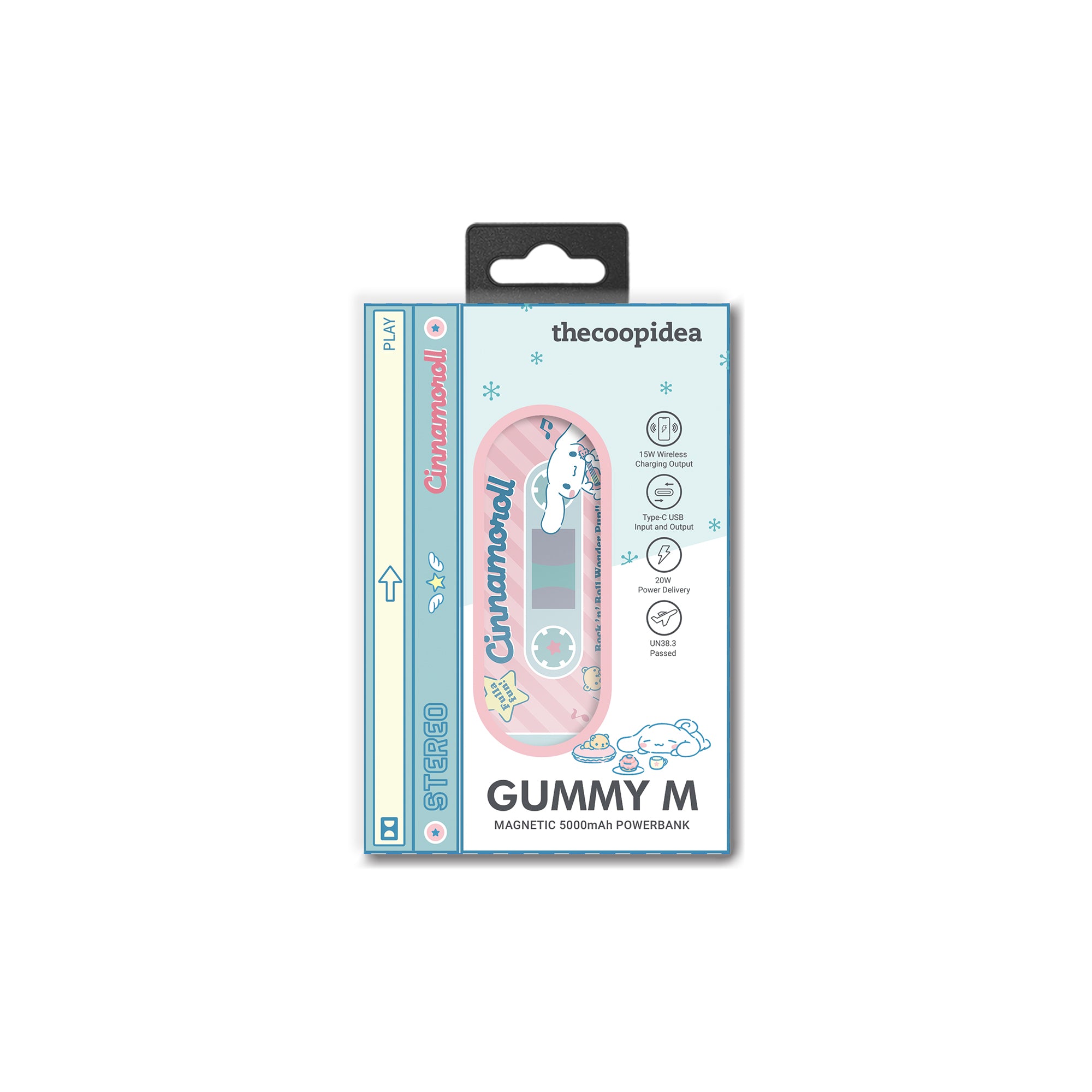 SANRIO GUMMY M Magnetic 5000mAh Powerbank