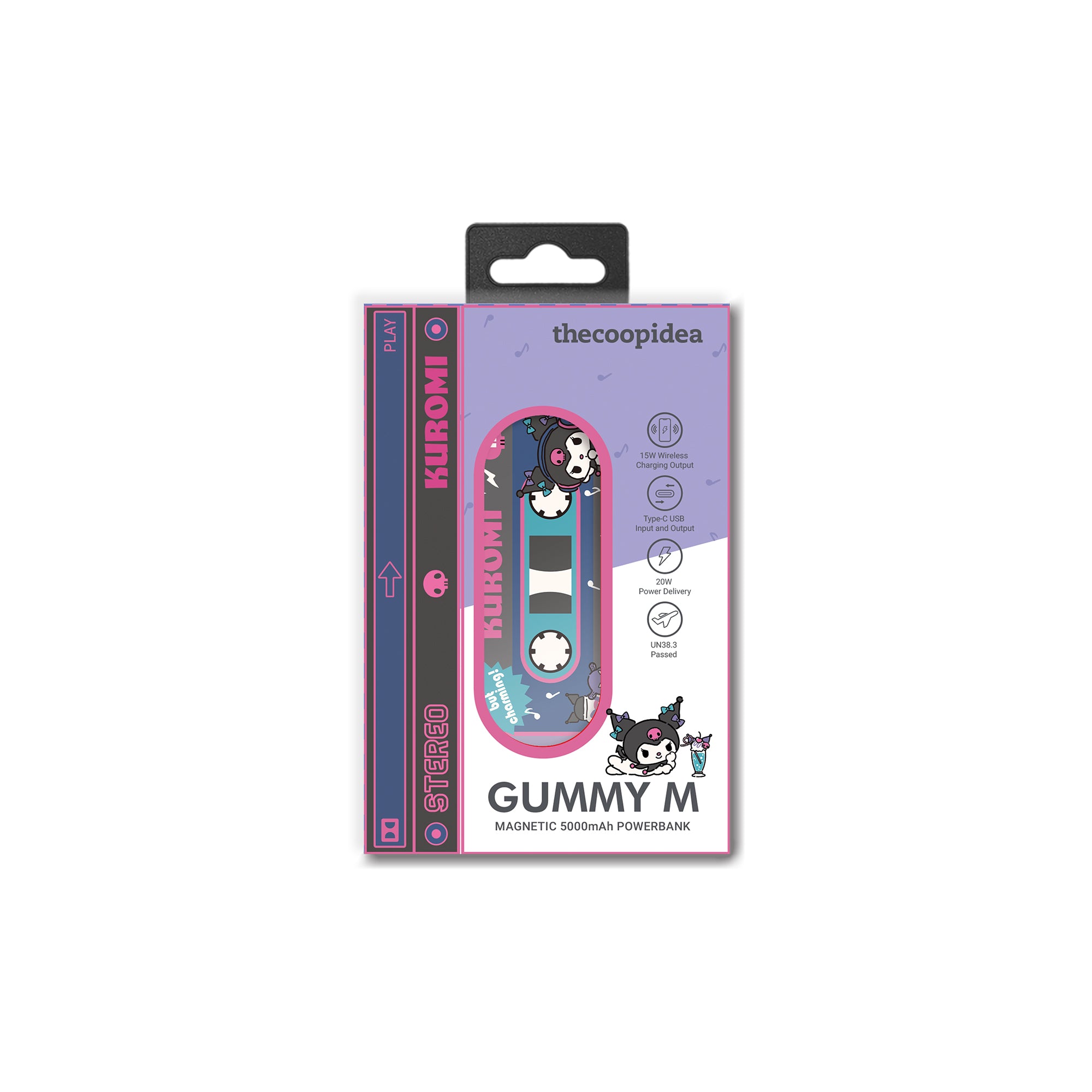 SANRIO GUMMY M Magnetic 5000mAh Powerbank