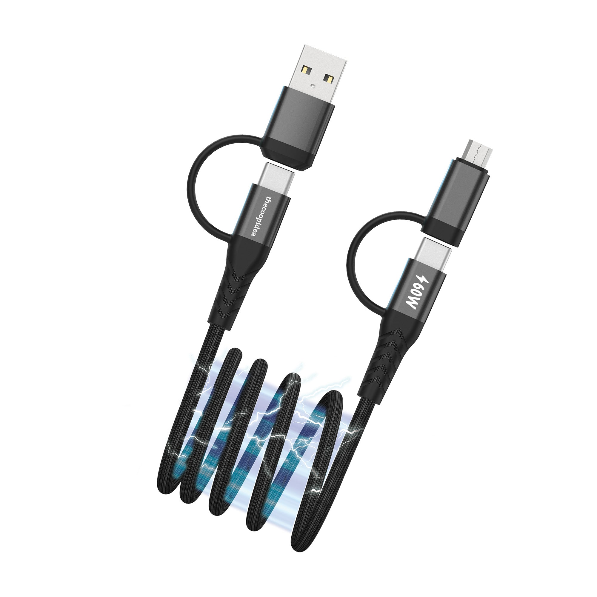 Mag Pro - 1.2m Magnetic 4 in 1 Cable