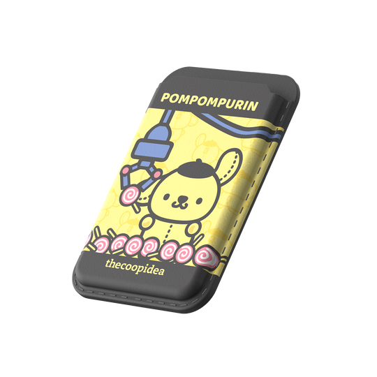 Sanrio WELT Magnetic Card Wallet - Pompompurin