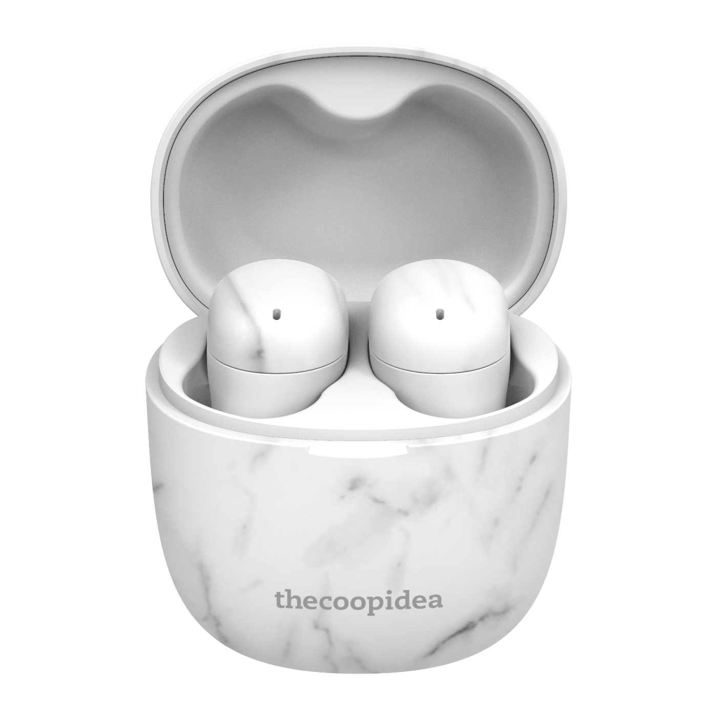 thecoopidea BEANS AIR True Wireless Earbuds - WhiteMarble