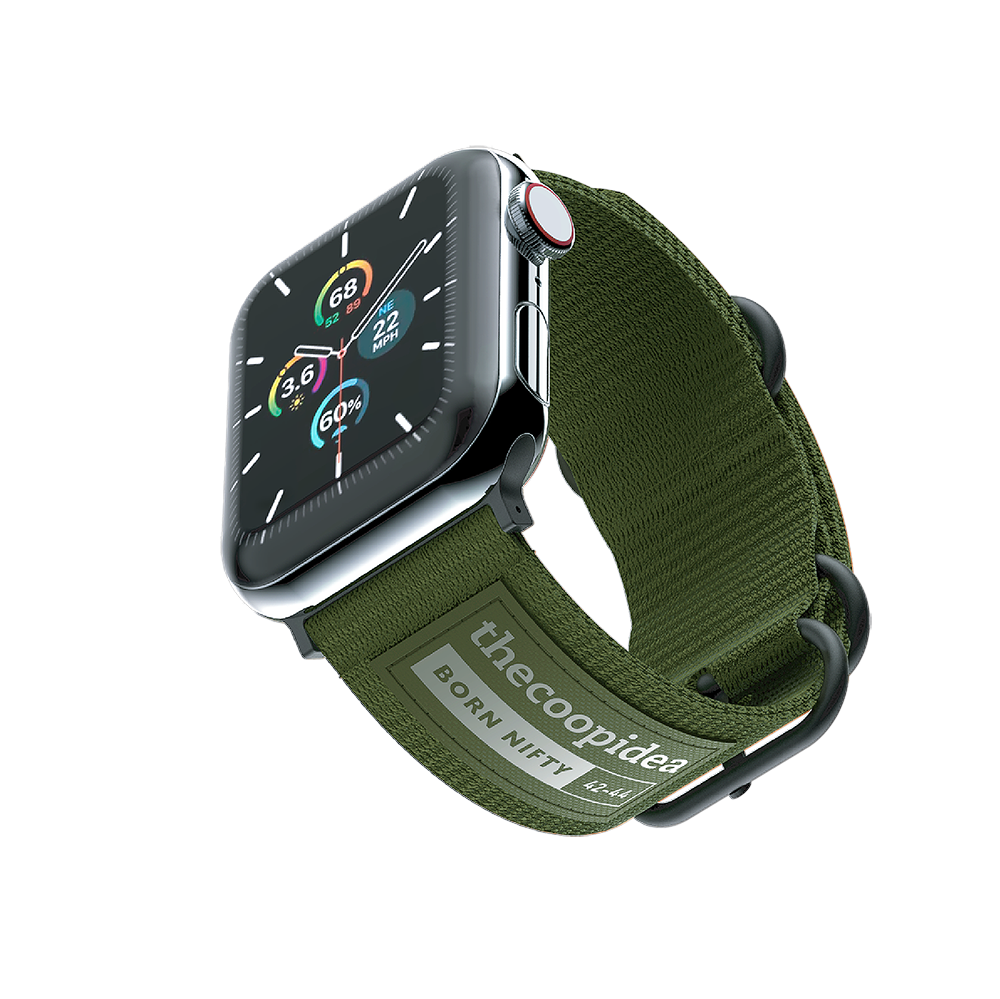 thecoopidea - BELT - Durable Nato Apple Watch Straps - Green