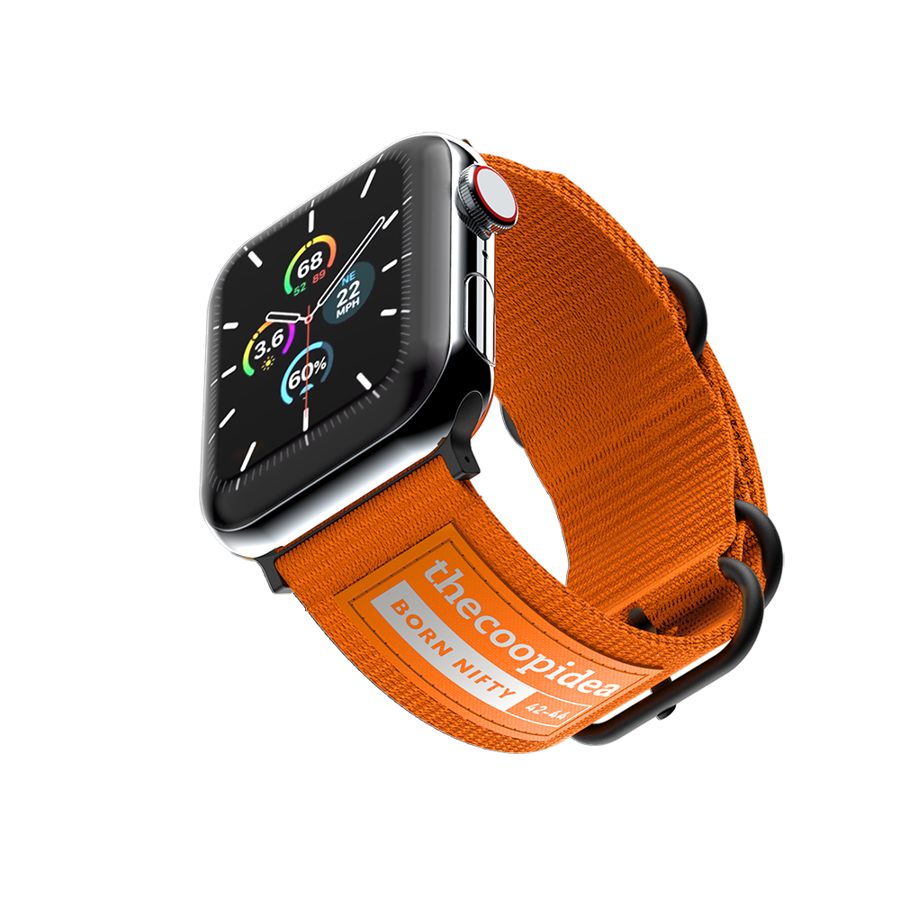  thecoopidea - Durable Nato Apple Watch Straps - Orange