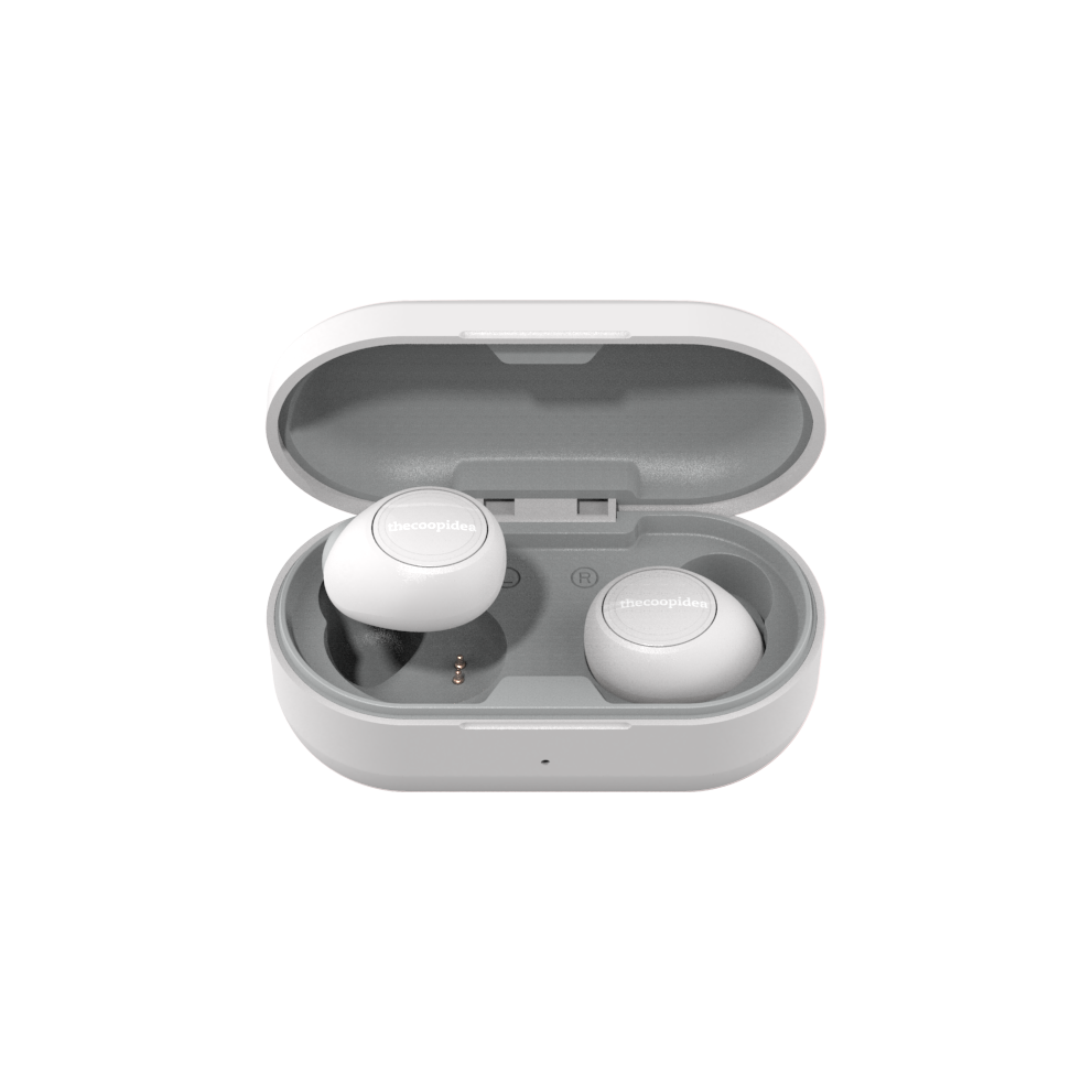 thecoopidea - CANDY True Wireless Earbuds - LightGrey