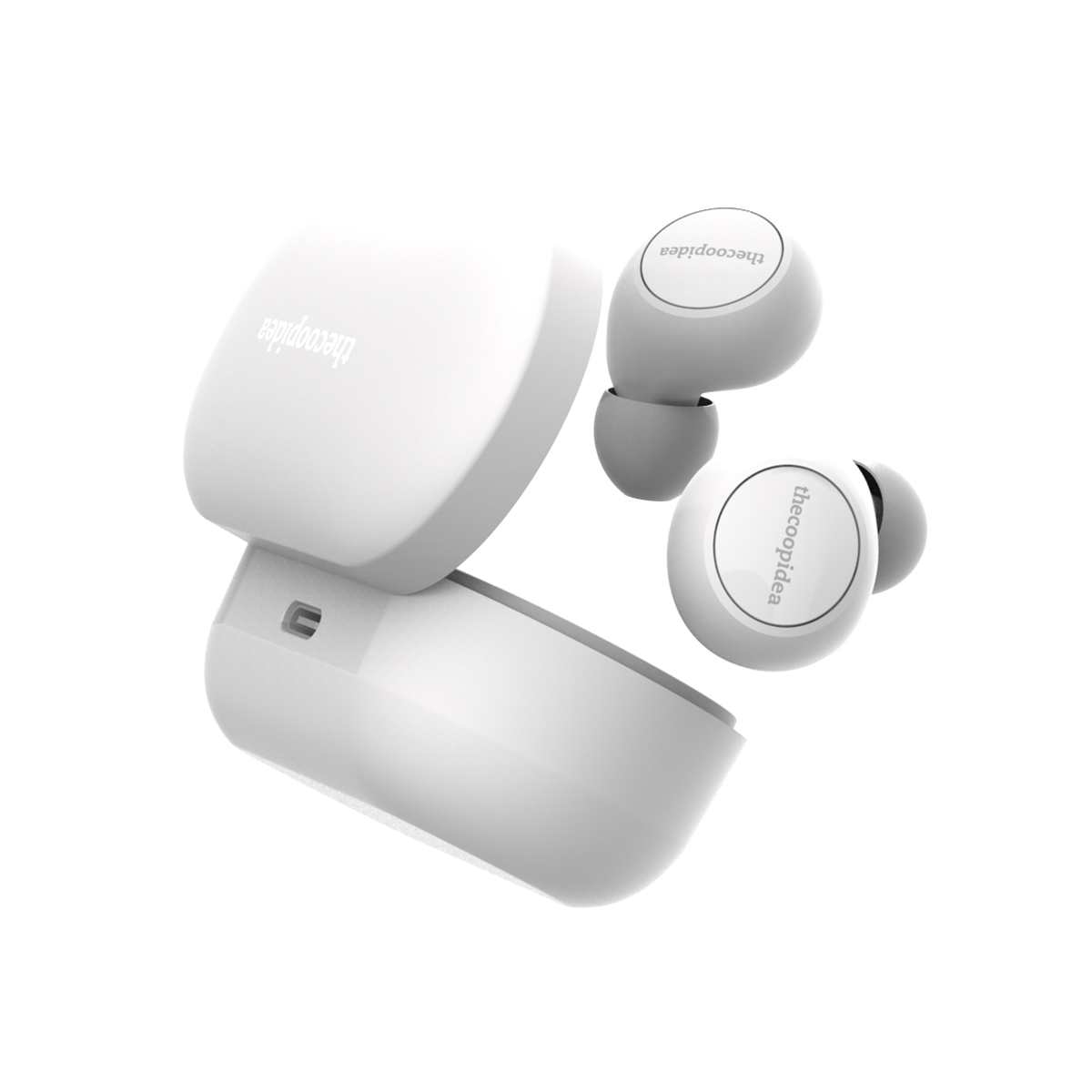 thecoopidea - CANDY True Wireless Earbuds - LightGrey