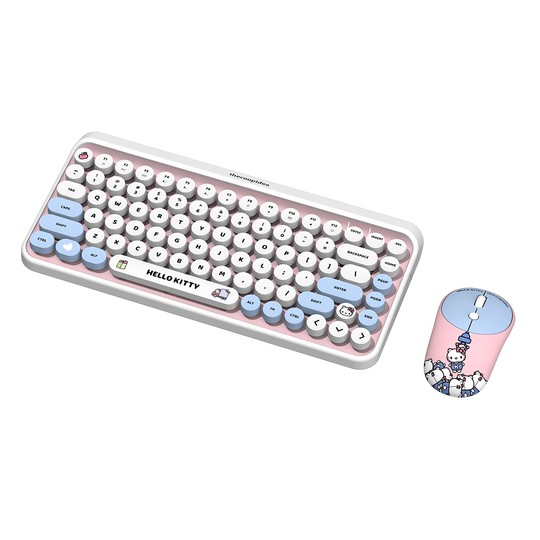 Sanrio TAPPY Wireless Keyboard Set - Hello Kitty