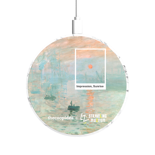 COOP FAIR Edition Wireless Charging Pad - Monet Impression Sunrise