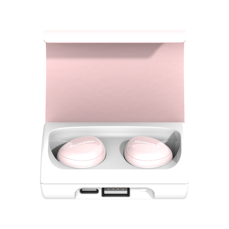thecoopidea - BEANS+ True Wireless Earbuds - Pink
