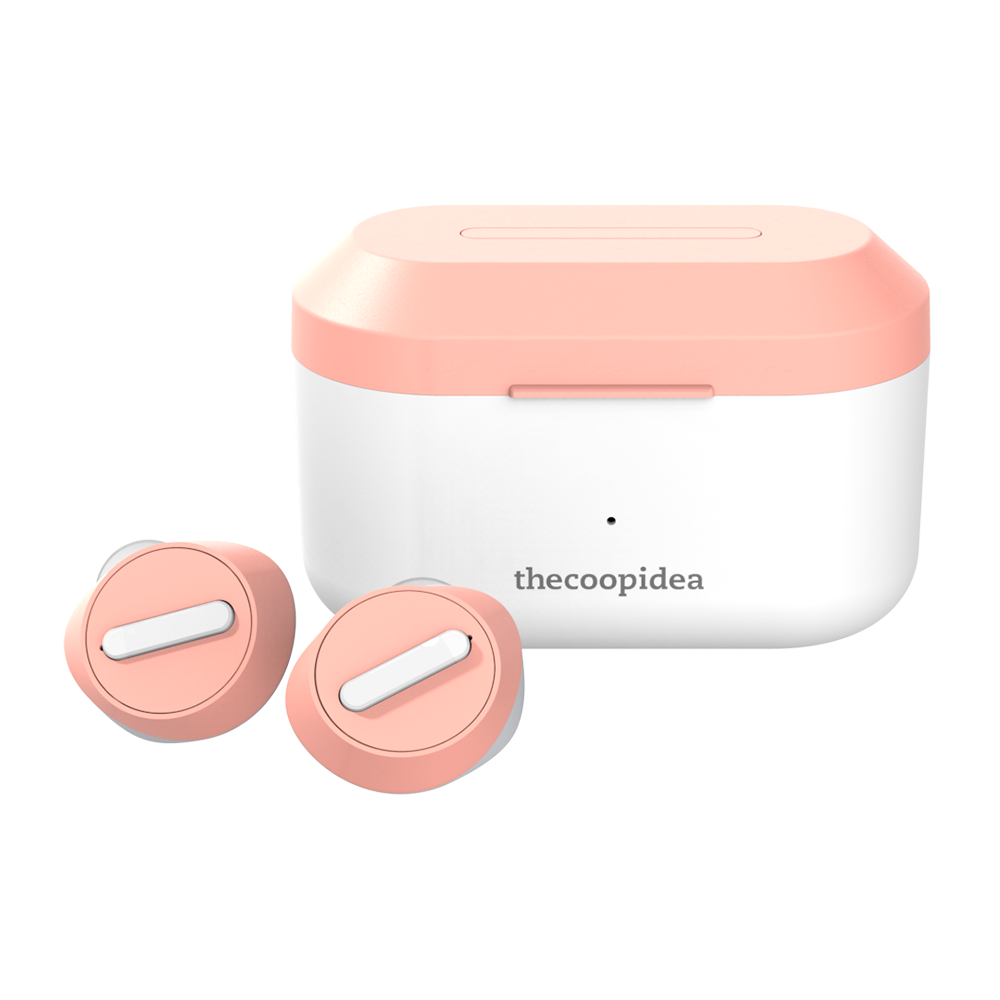 thecoopidea - BEANS PRO ACTIVE True Wireless Earbuds - VelvetPink