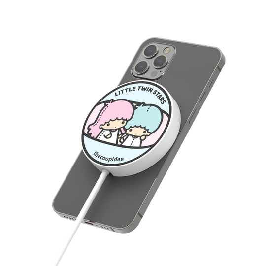 Sanrio GACHA Magnetic Charging Pad - Little Twin Stars