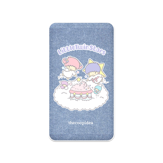 thecoopidea - Sanrio Wireless Charging 6000mAh Powerbank  - Little Twin Stars
