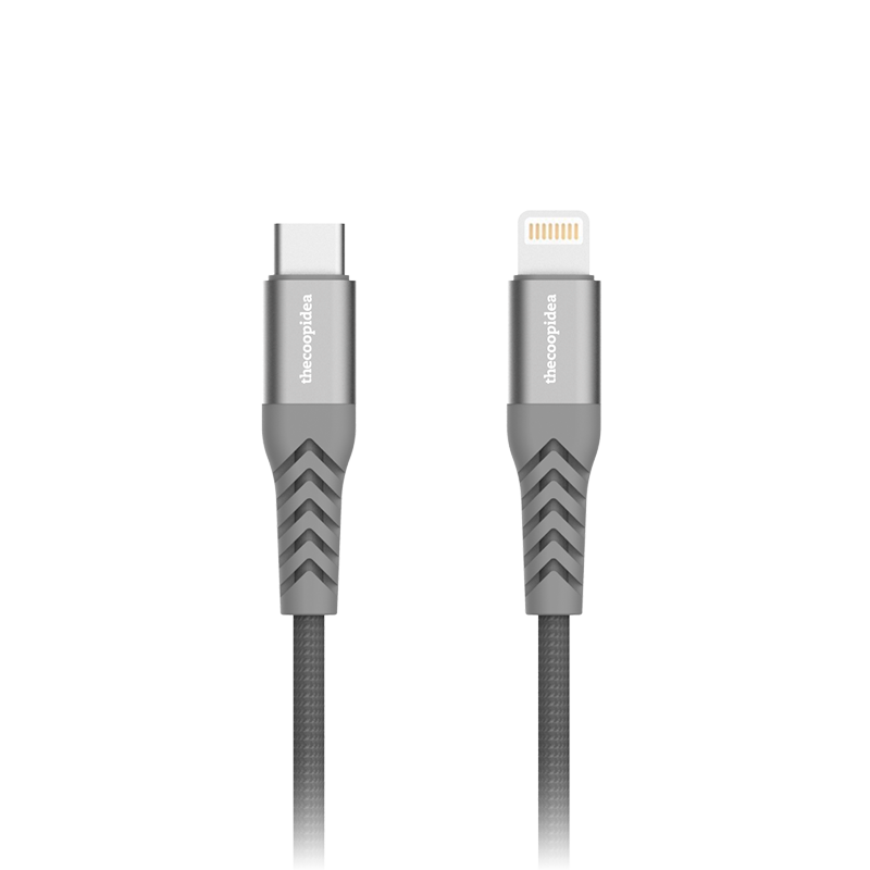 thecoopidea - Flex Pro Series - 2M MFI to Type-C Cable