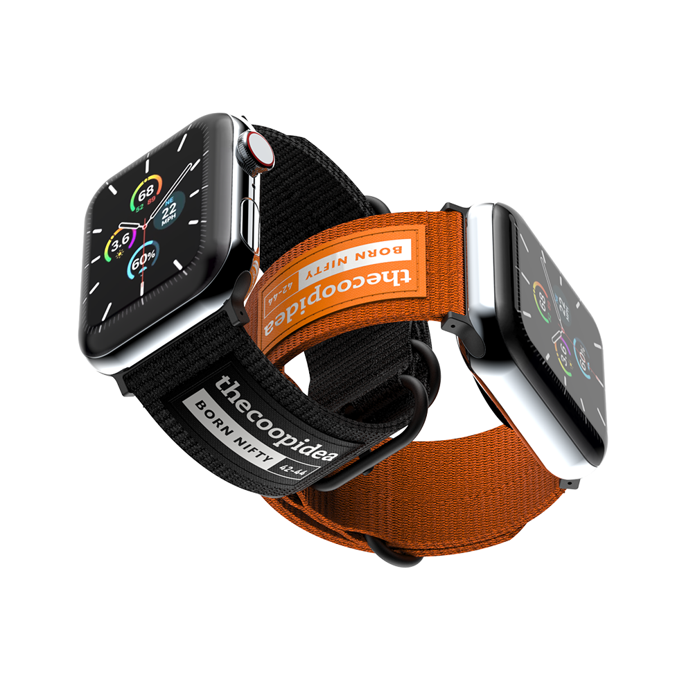  thecoopidea - BELT - Durable Nato Apple Watch Straps - Orange