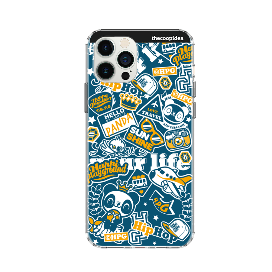 COOP FAIR Edition iPhone Case - Travel Stickers
