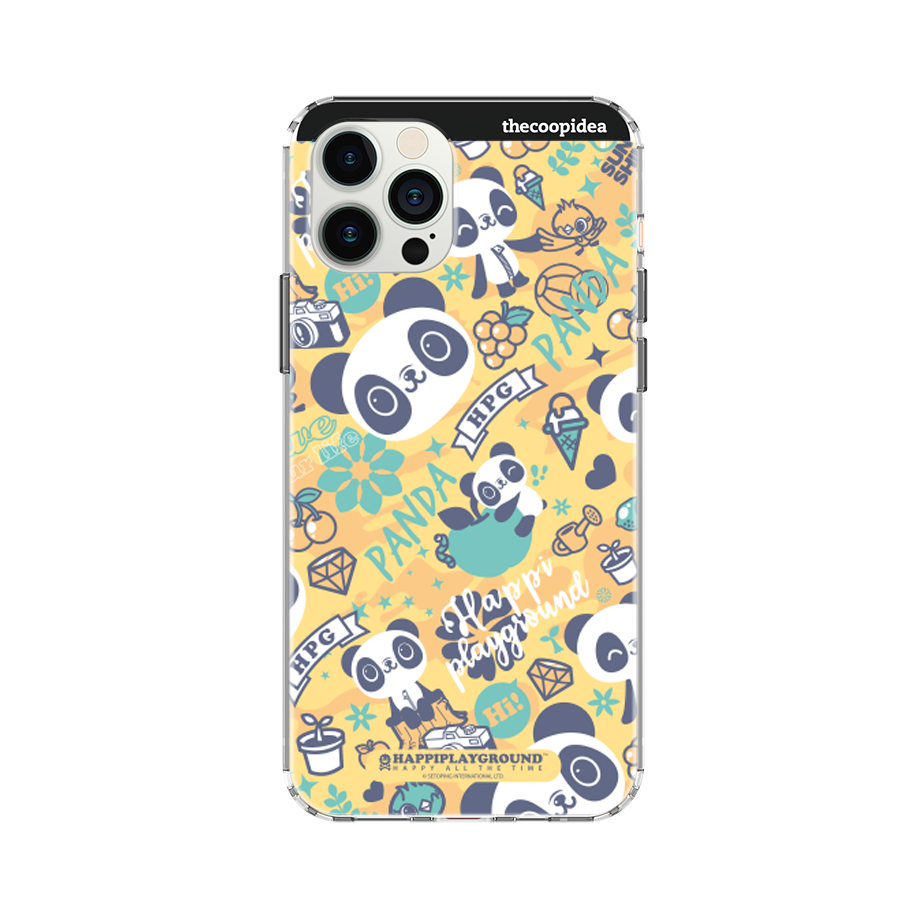 COOP FAIR Edition iPhone Case - Panda Yellow Garden