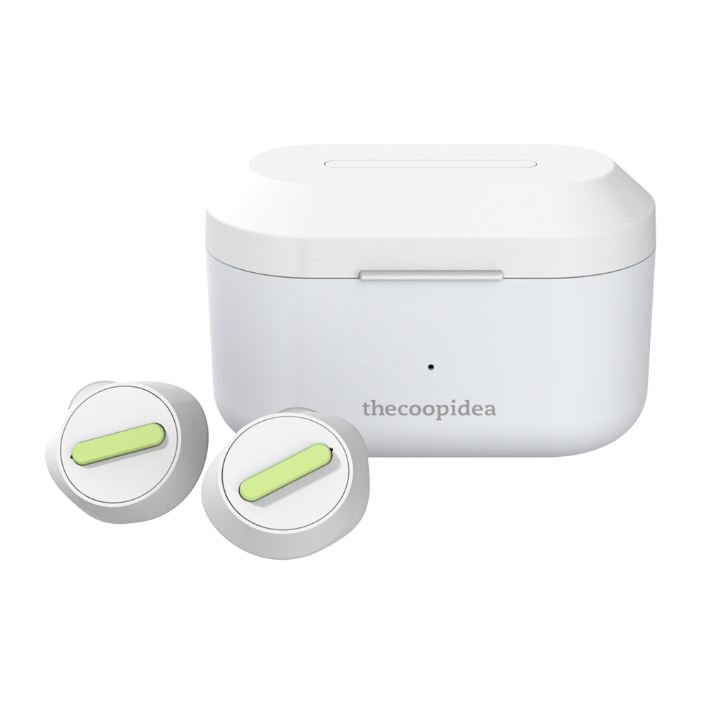 thecoopidea - BEANS PRO ACTIVE True Wireless Earbuds - OffWhite