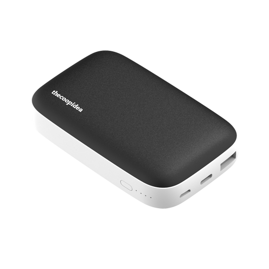 GUMMY PLUS - Dual Output 10000mAh Powerbank - black