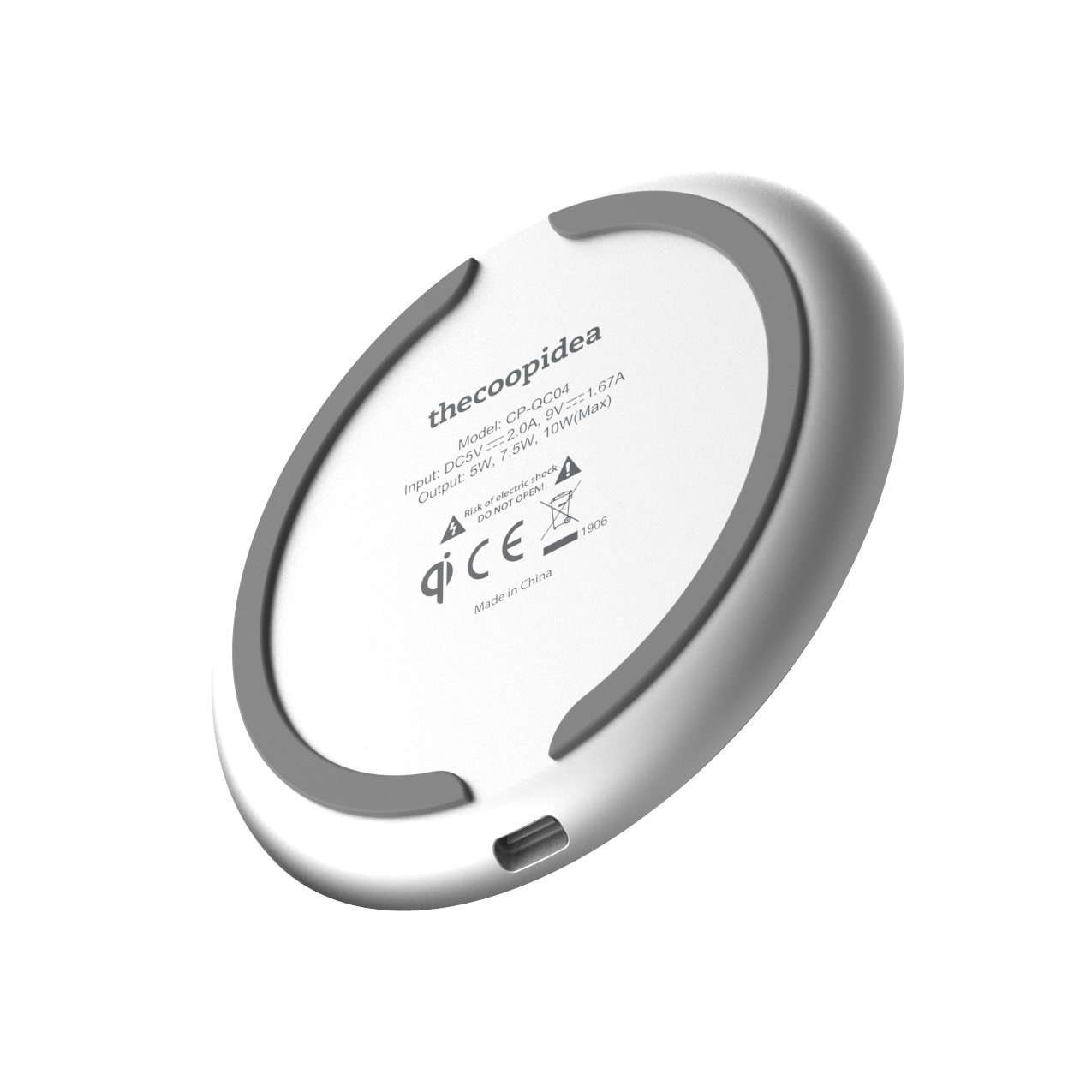 thecoopidea - MOON - Terrazzo Navy Wireless Charging Pad