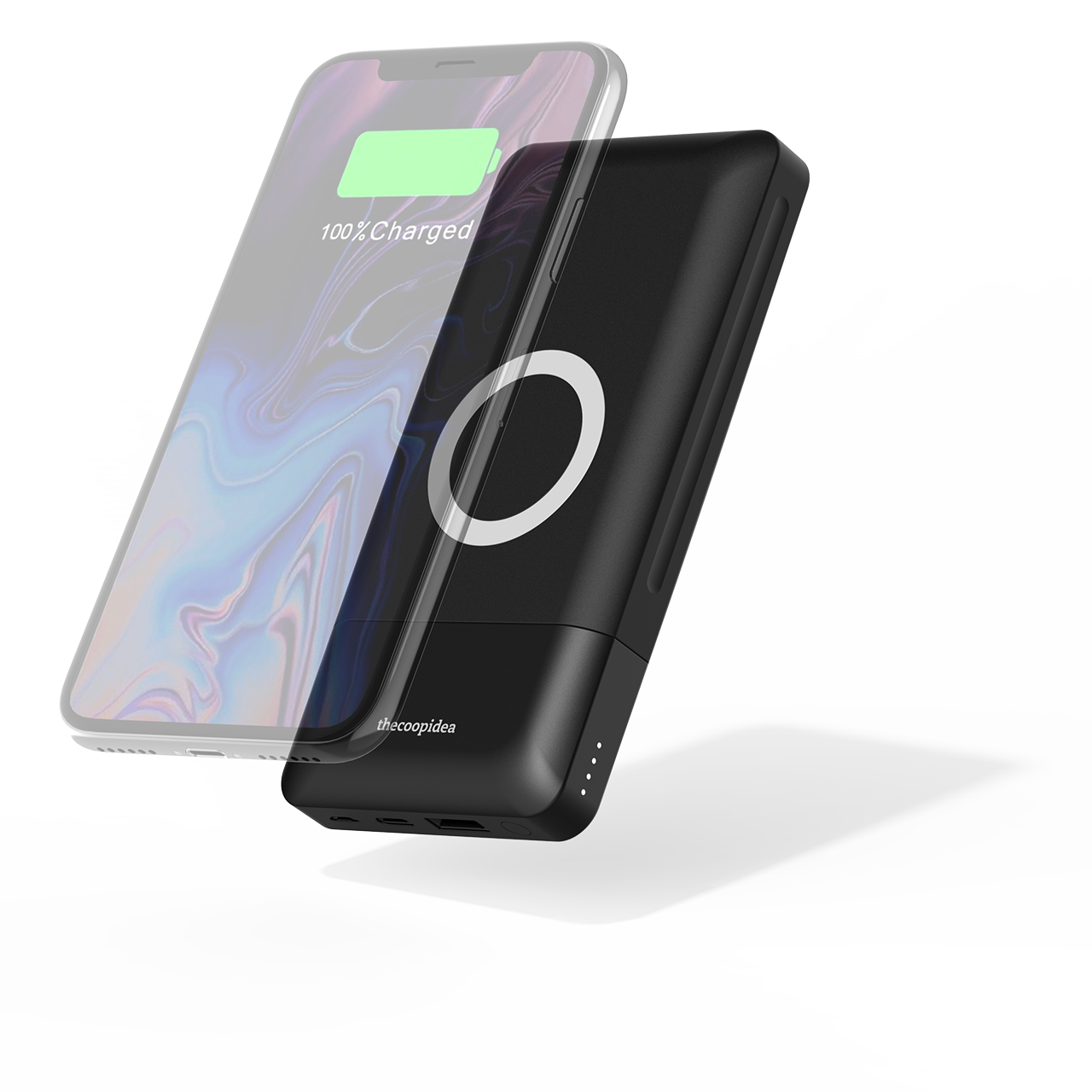 thecoopidea - Stack 18W PD + 10W Wireless Charging 10000mAh Powerbank
